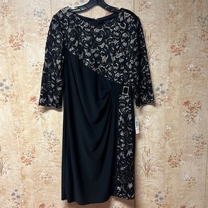 Black dress brand new size 10 Petite -tags attached
